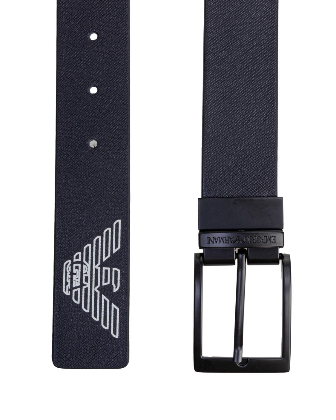 shop EMPORIO ARMANI  Cintura: Emporio Armani cintura in pelle stampa palmellata.
Chiusura con fibbia logata.
Logo.
Composizione 100% Pelle di bovino.
Fabbricato in Italia.. Y4S195 Y739K-85631 number 7851823